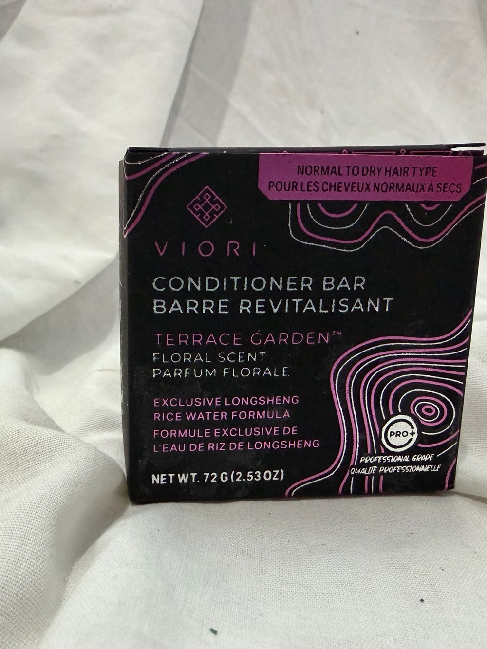 Terrace Garden Floral Conditioner Bar — Pink